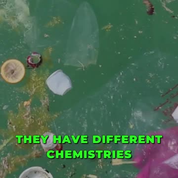 🌊 Diverse Microplastics: A Marine Puzzle 🧩
