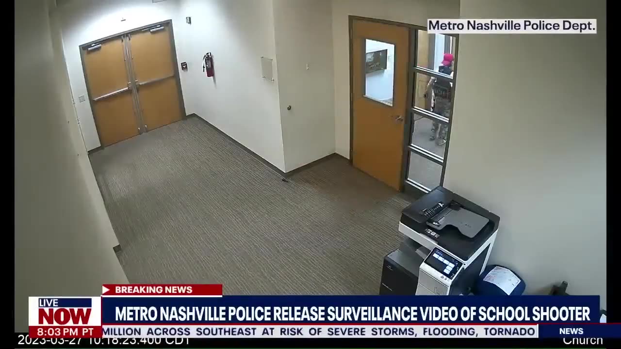 Nashville school shootings video reals by police