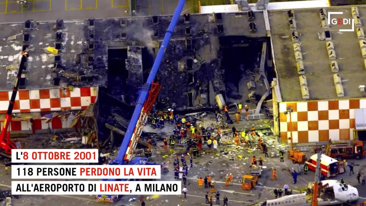 Strage di Linate, 8 ottobre 2001: 20 anni fa il più grave disastro aereo della storia italiana
