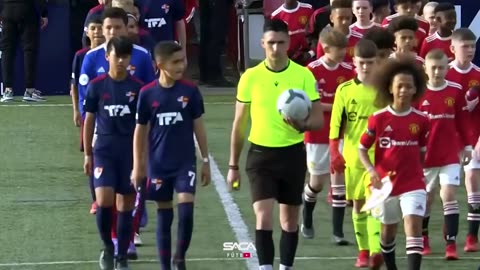 Ronaldo Jnr at Manchester United Academy