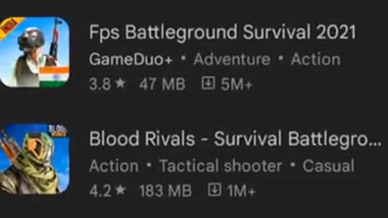 TOP 3 GAMES LIKE FREE FIRE UNDER 100MB LESS | Free Fire Jaisa Game|