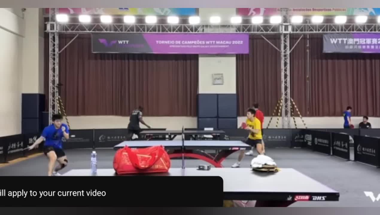 Fan zhendong Forehand topspin