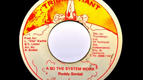 Ruddy Simbal - A So The System Work