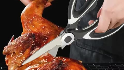 New Multifunctional Scissors Kitchen Stainless Steel Scissors