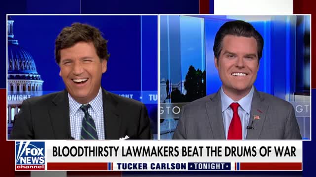 Matt Gaetz Claps Back At Critics Trying To Slam Him For Not Clapping For A Foreign Dictator - Tucker