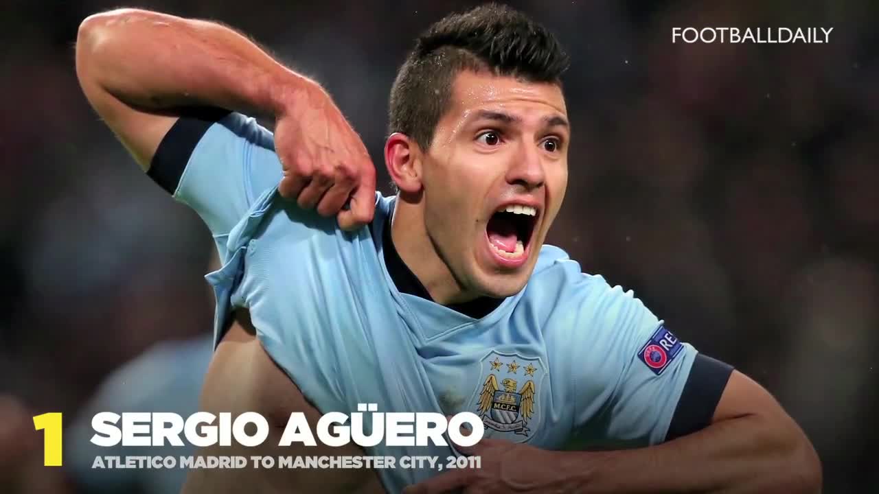 Top 10 Most Expensive Manchester City Signings