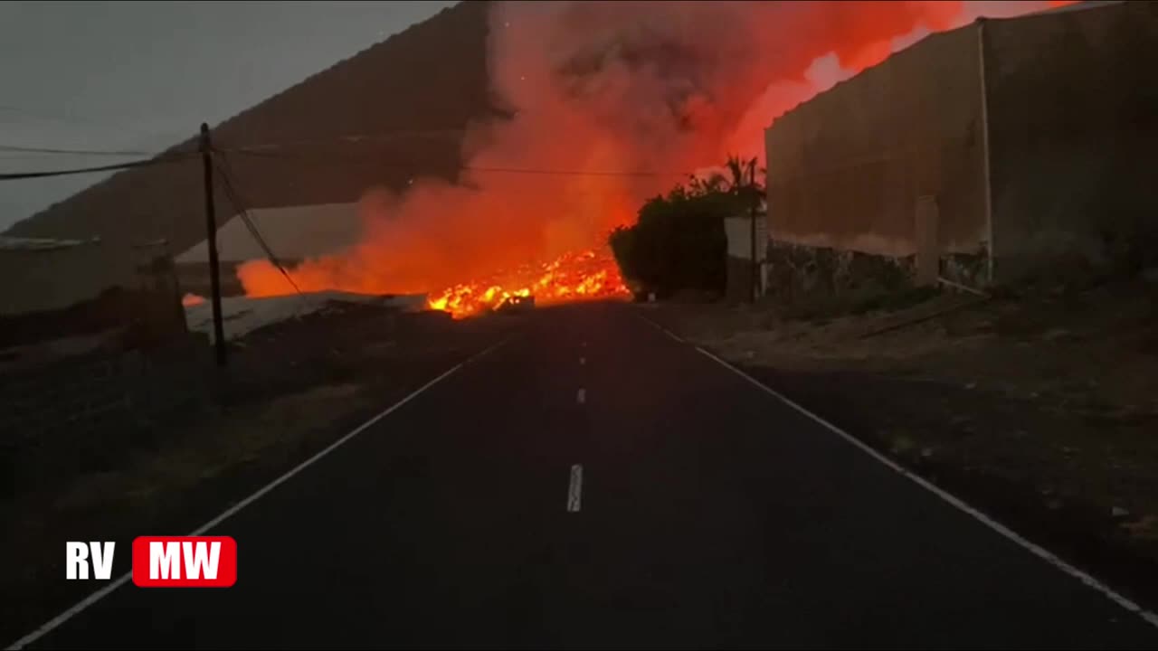 La Palma Tragedy || La Palma Volcano Update || Drone footage || Lava Tsunami