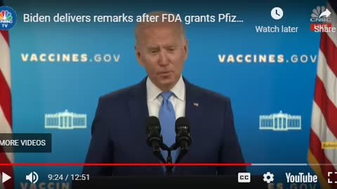 Puppet President wants vaccines to be mandatory