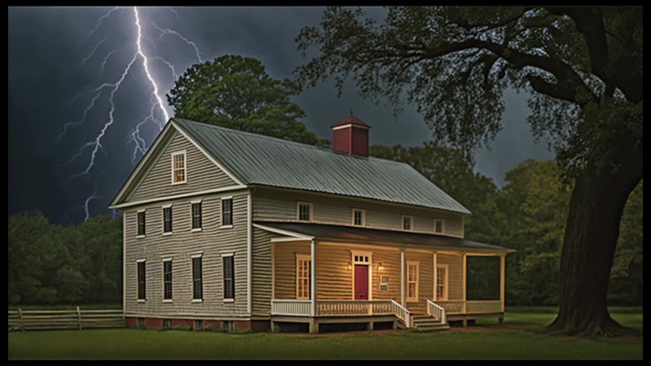 Sleep Better Tonight: 1 Hour of Rain and Thunderstorm Sounds with Dripping Gutter