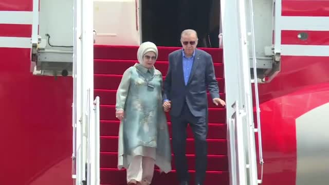 Turkey's Erdogan arrives at Indonesia G20 after Istanbul blast | AFP