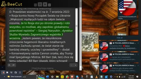 9 WRZESIEN 2022❌ PRZYWROCONA REPUBLIKA❌CODZIENNY RAPORT JUDY BUYINGTON❌AUDIO👉❌24 MIN PO POLSKU❌