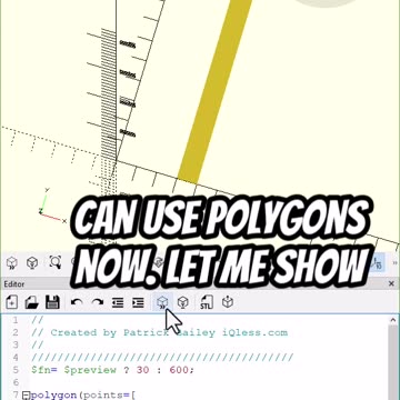 OpenScad: Polygon