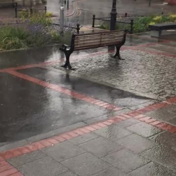 Finally rain and thunderstorm Wales 1:39 pm 11/06/2023