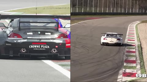 1/4 - BMW Z4 GT3 Assetto Corsa vs Real Life: Side-by-Side Comparison!