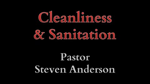 Cleanliness & Sanitation