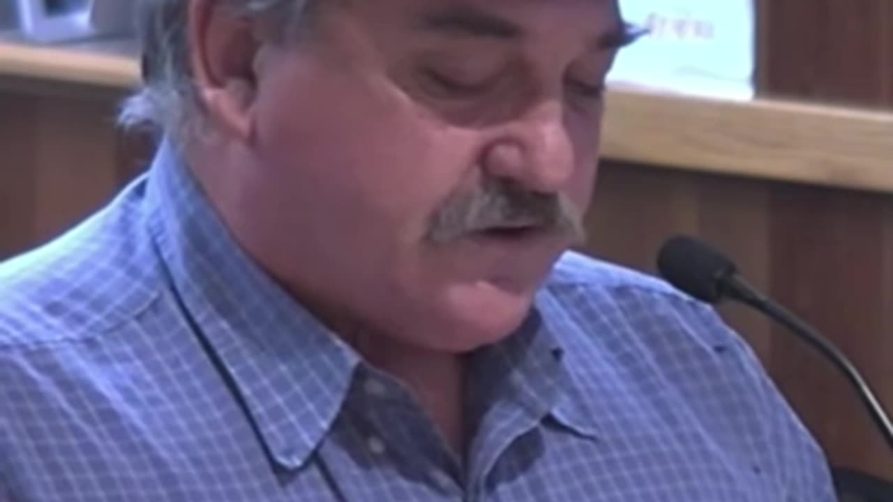 Man Addresses City Council Meeting