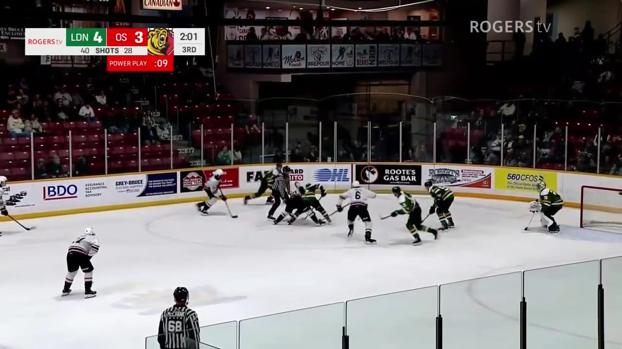 Owen Sound Attack - London Knights Oct. 9, 2024