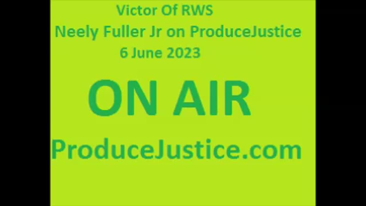 [2h] Neely Fuller Jr - Do The Right Thing - 6 Jun 2023