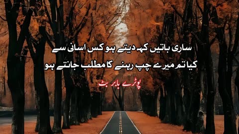 Khoh dayne ka matlab janty ho ..... Urdu poetry shayari status