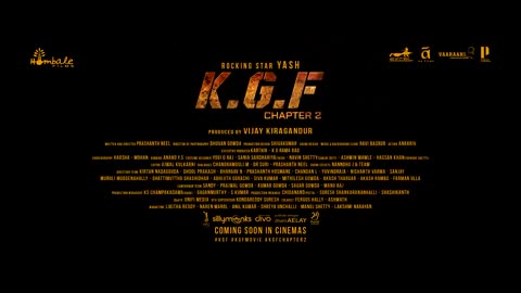 KGF CHAPTER 2 KANNADA MOVIE TEASER