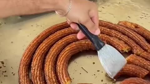 The food looks very crispy