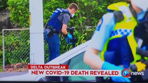 Shot man in NZ diagnosed with covid-19