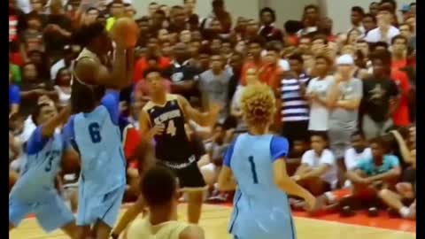 My high school basketball game