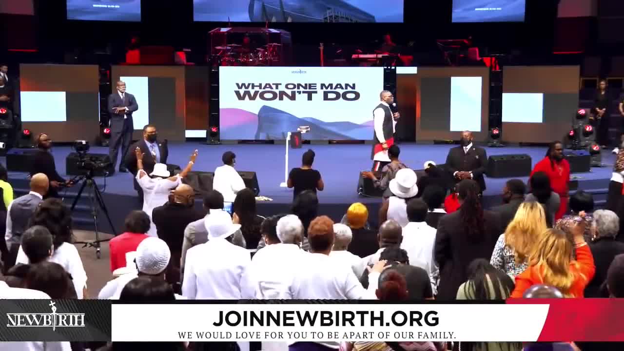Dr. Jamal H. Bryant, WHAT ONE MAN WON'T DO...- May 1st,2022