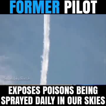Former pilot exposes chemtrails