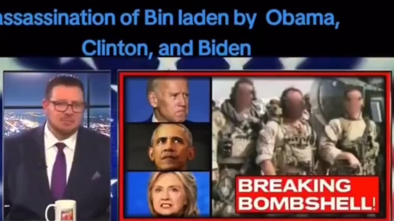 Obama -Biden - Hillary. These 3 took out SEAL Team 6 in Benghazi….. all over the Bin Ladin mission