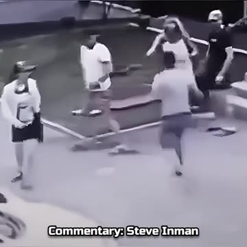 Victim gets stabbed then knocks out the stabber