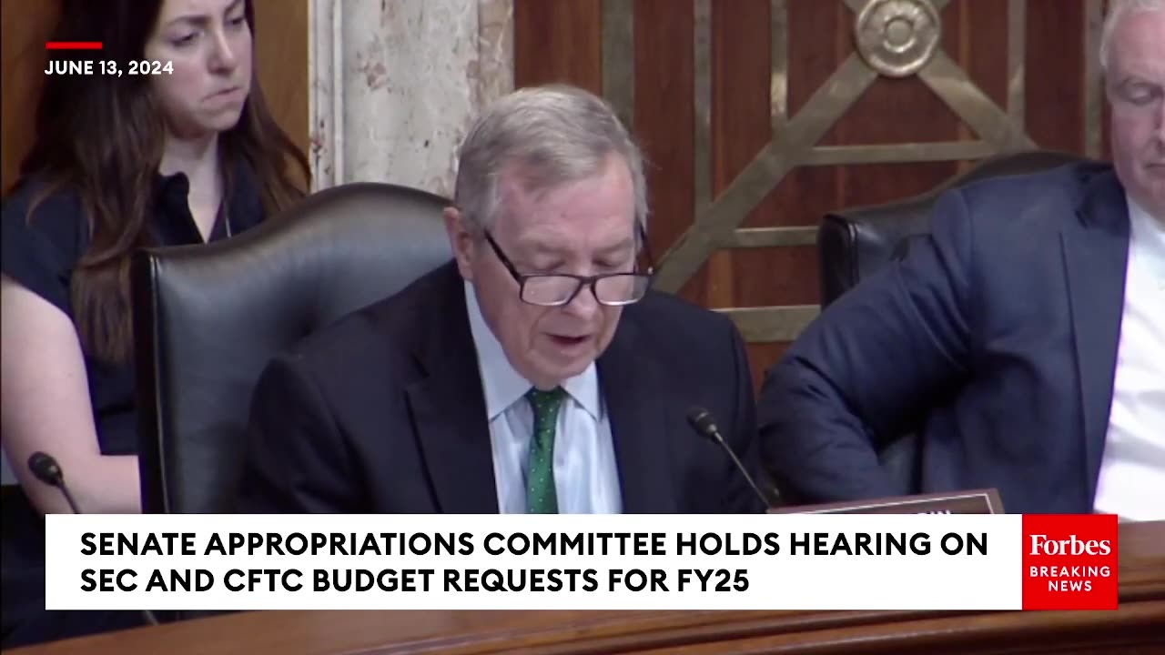 Dick Durbin Grills CFTC Chairman On Efforts To Regulate Cryptocurrencies