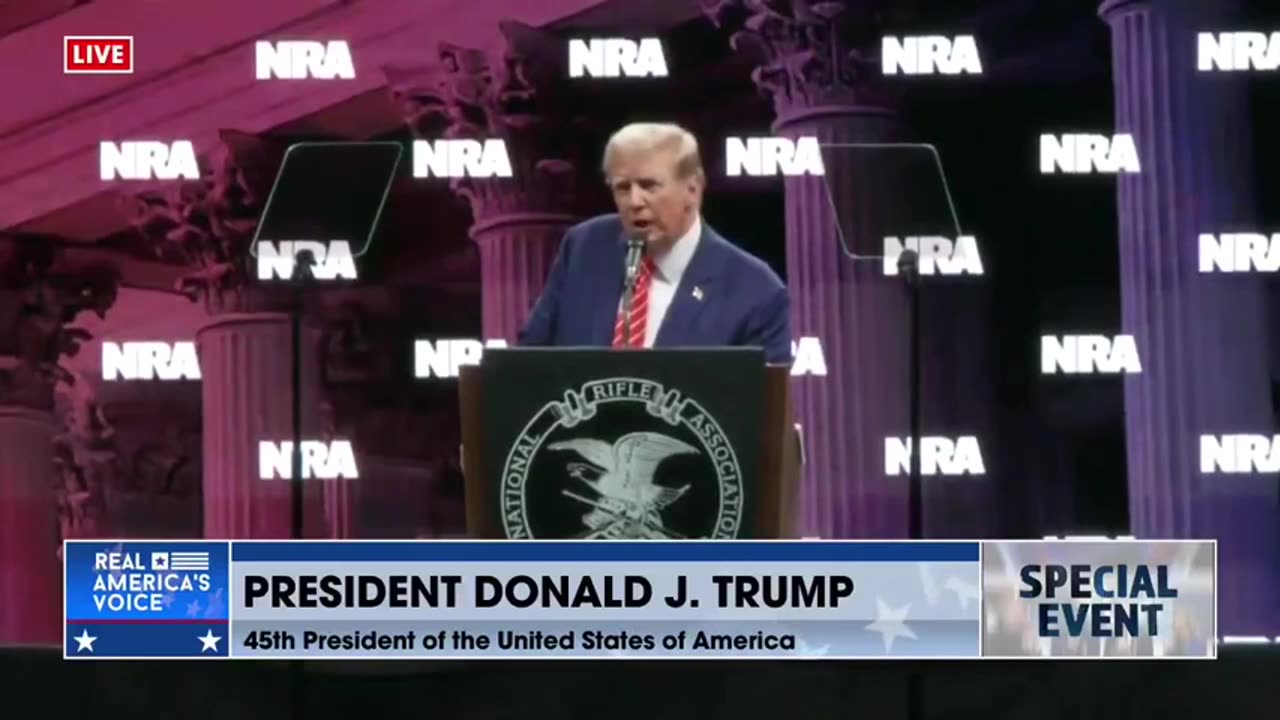 Trump: Second amendment is under siege