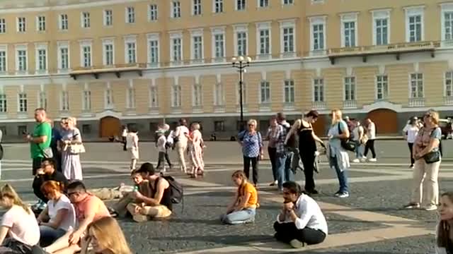 Winter Palace ( Outside ) Saint Petersburg - Russia