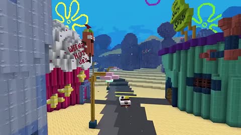 Minecraft - SpongeBob DLC Trailer PS4 Games
