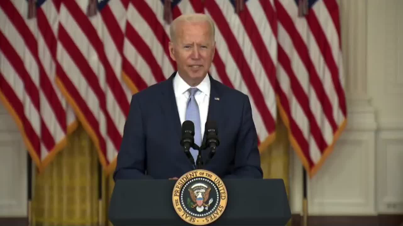 Biden Says Masks Aren't About Politics Before Making Issue Political