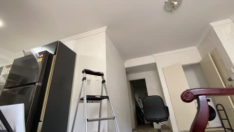 DIY renovation trim painting