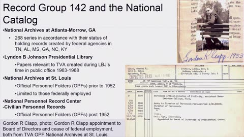 2018 Genealogy Fair Session 5 Tennessee Valley Authority Records To St Louis and Beyond