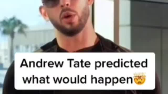ANDREW TATE WAS SWATTED/HE HAS PREDICTED THIS WOULD HAPPEN FOR A LONG TIME