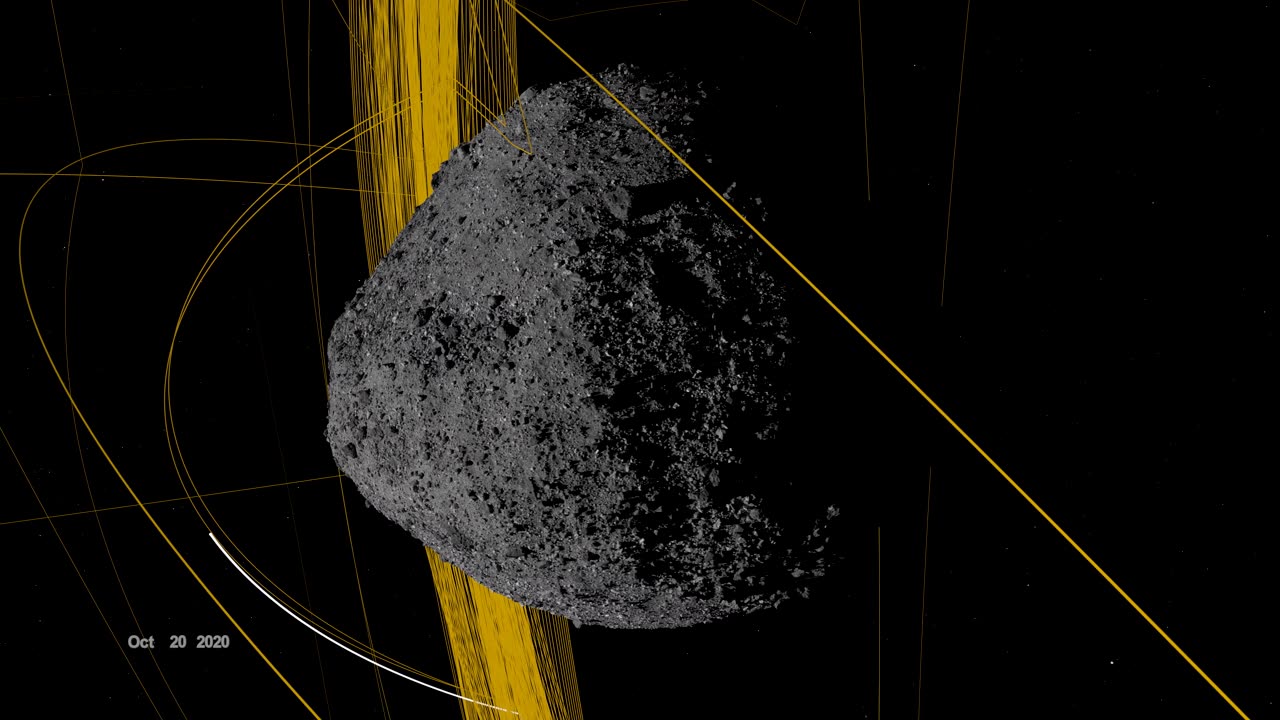OSIRIS-REx Slings Orbital Web Around Asteroid to Capture Sample | 4K