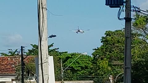 Airbus A321 PT-MXH vindo de Manaus para Fortaleza