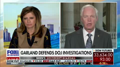 Senator Ron Johnson On Hunter Biden Sharing Classified Information With Ukraine