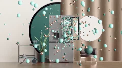 LG SIGNATURE Refrigerator - Just knock to light it up (Collaboration with Peter Tarka)