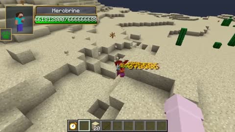 Herobrine vs all Сreepypasta mobs in minecraft part 34