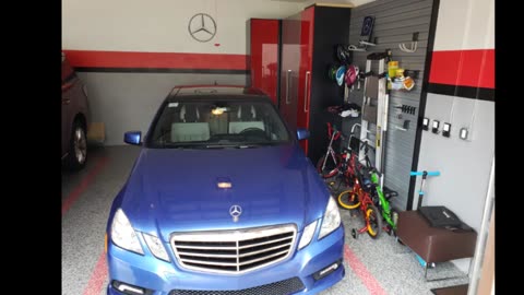 GARAGE CABINETRY & POLYUREA FLOORING #6620