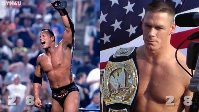 Rock vs Jhon cena transformation