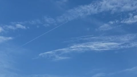Still up there making clouds