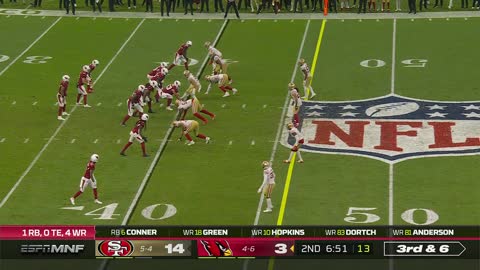 Greg Dortch Torched the 49ers to set up a Touchdown!