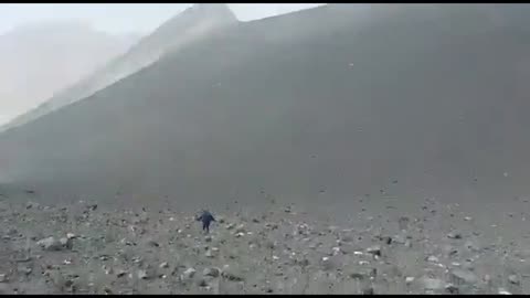 Smoke Billows as Volcano Erupts in Chile