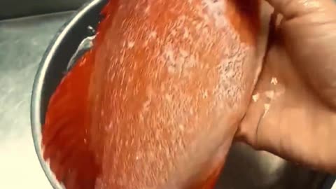 red snapper #fish #cleaning #views #viral #short